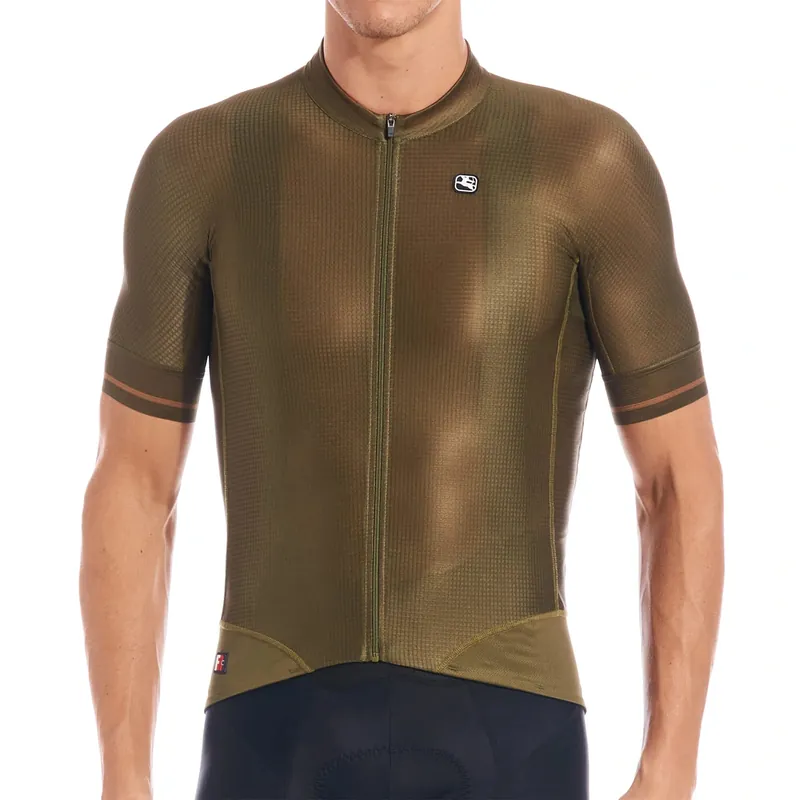 FR-C Pro S/S - Full Mustard Yellow (Olivová) - Pánský cyklistický dres Endorphin Republic Akce