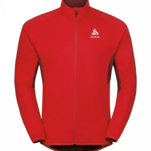 Funkční mikina ODLO AEOLUS ELEMENT WARM (Červená) Endorphin Republic Expresní Doručení