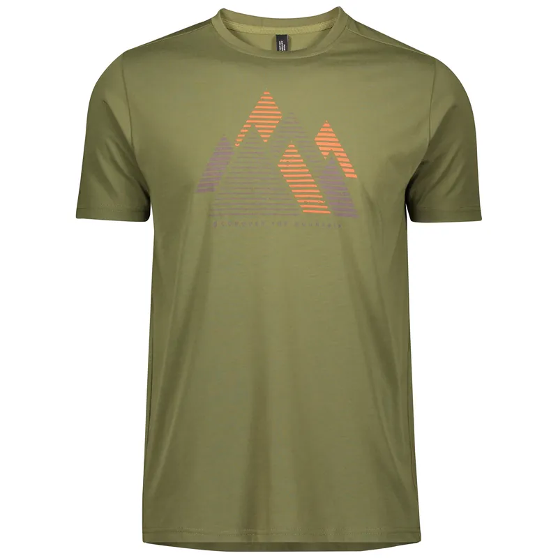 Cenový Hit SCOTT Trail MTN DRI graphic (Zelená) - Pánský cyklistický dres Endorphin Republic