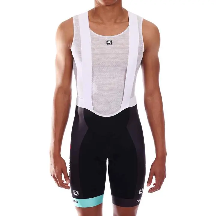 Expresní Doručení Giordana 2021 BikeExchange Vero Pro (Černá) - Pánské cyklistické šortky s kšandami Endorphin Republic