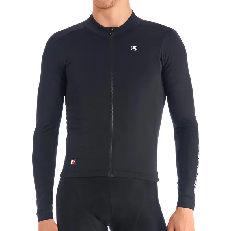 Giordana FR-C PRO Thermal Long Sleeve Jersey (Černá) - Pánský cyklistický dres Endorphin Republic Nejlepší Cena