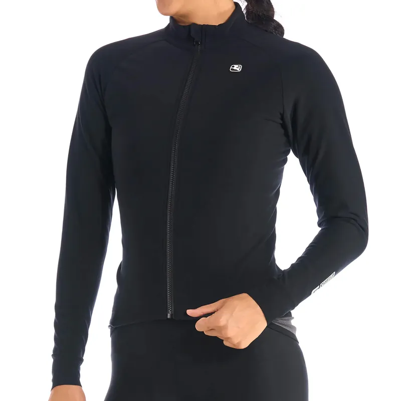 Giordana G-Shield Thermal Long Sleeve Jersey (Černá) - Dámský cyklistický dres Endorphin Republic Ihned K Objednání