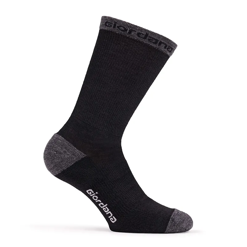Giordana Merino Wool Tall Cuff (Černá) - Celoroční cyklistické ponožky Endorphin Republic Odeslání Ihned