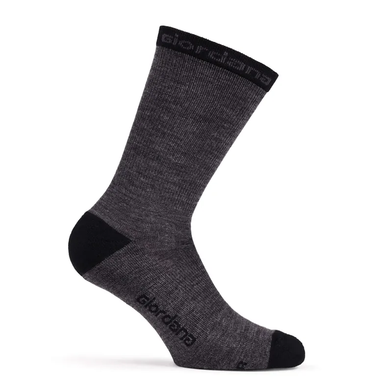 Must-Have Giordana Merino Wool Tall Cuff (Černá) - Celoroční cyklistické ponožky Endorphin Republic