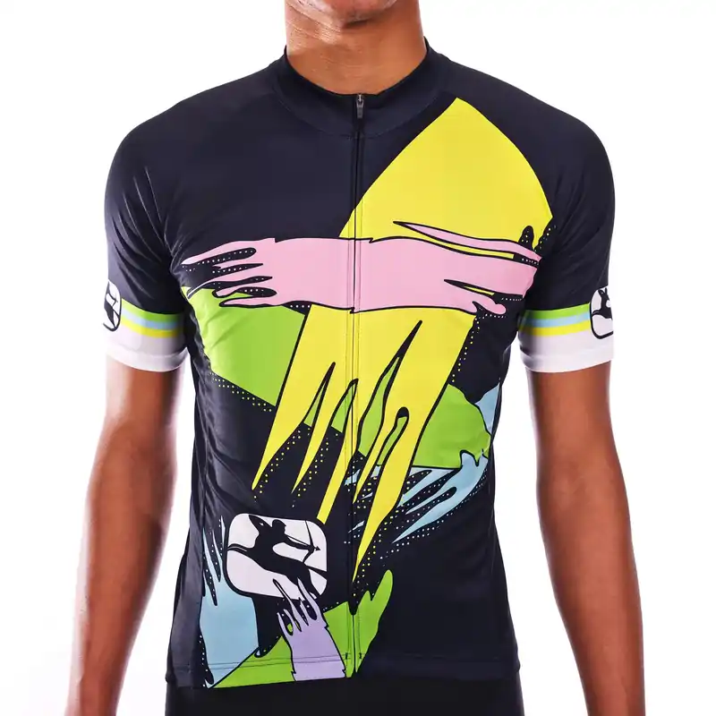 Bezpečná Platba Giordana Moda Retro Sagittario Vero Pro (Modrá) - Pánský cyklistický dres Endorphin Republic