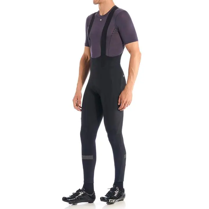 Giordana SilverLine Thermal Bib Tight (Černá) - Pánské cyklistické kalhoty Endorphin Republic Zlevněný