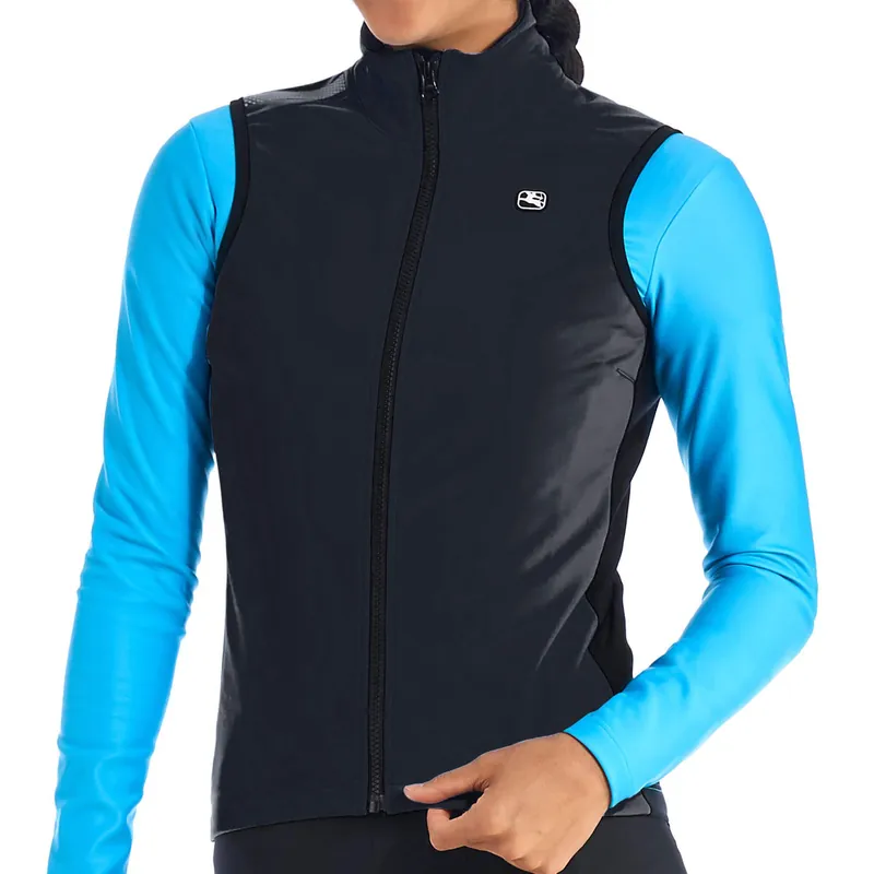 Cenová Bomba Giordana Silverline Winter vest (Černá) - Dámská cyklistická vesta Endorphin Republic