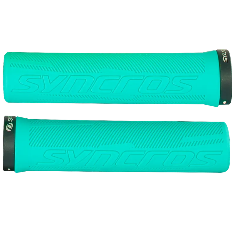 Expresní Doručení Syncros Grips Pro, Lock-On (Tyrkysová) - Gripy se zámkem Endorphin Republic