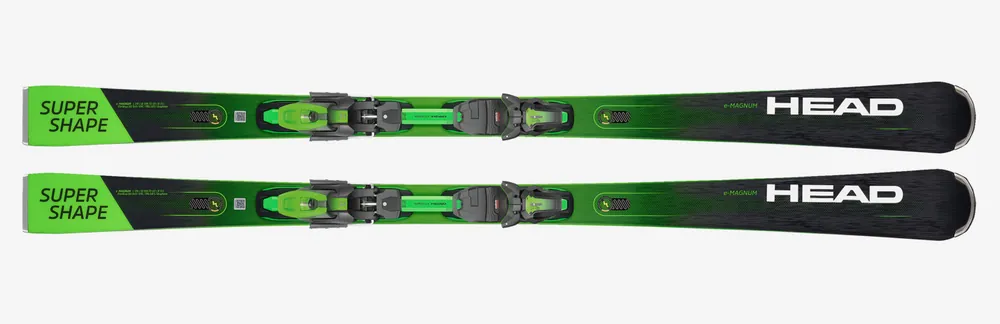 Levný Head Supershape E-Magnum + Prd 12 Gw (Černá) - Sjezdové lyže s vázáním Endorphin Republic