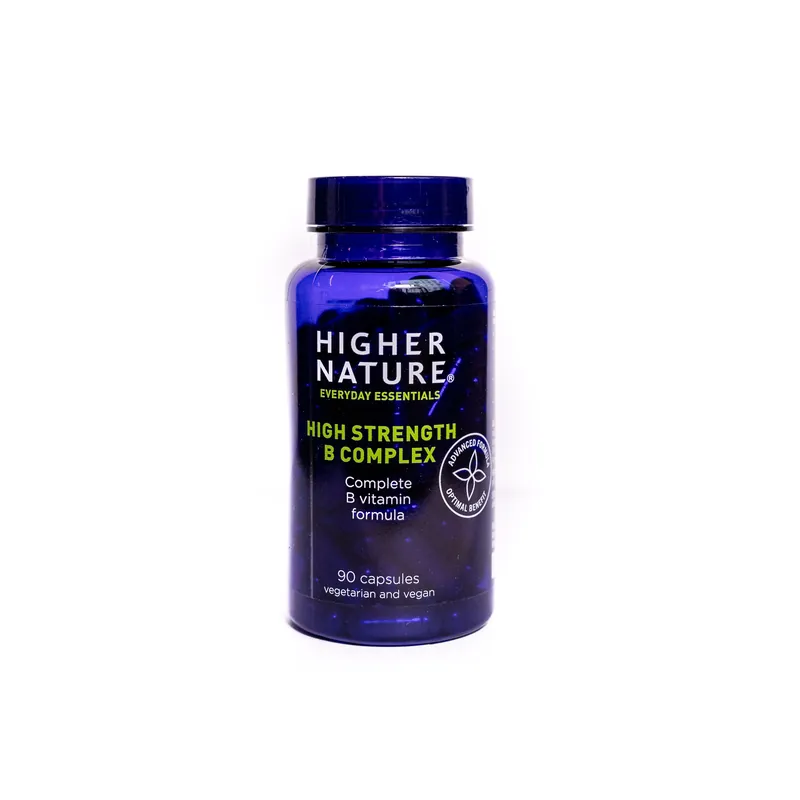 HIGHER NATURE High Strenght B complex - Komplex vitamínu B Endorphin Republic Tovární Cena