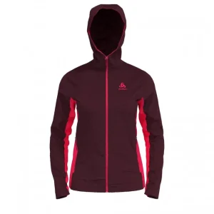 Odeslání Ihned Hoody midlayer full zip BERRA COSY (Červená) - Mikina na zip s kapucí Endorphin Republic
