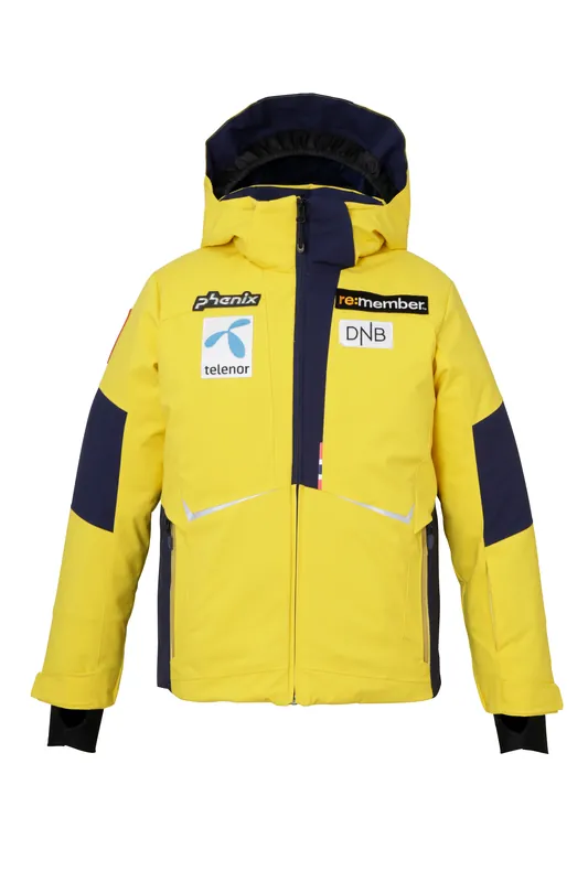 Cenový Hit phenix Norway Alpine Team (Žlutá) - Juniorská lyžařská bunda Endorphin Republic