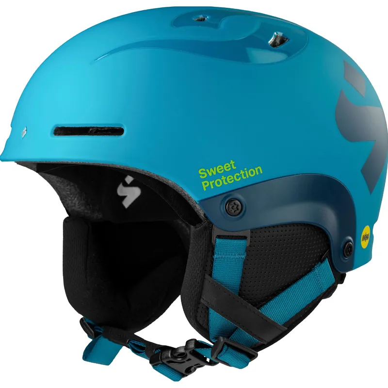 Omezená Nabídka Sweet Protection Blaster II MIPS Helmet JR (Tyrkysová) - Juniorská lyžařská helma Endorphin Republic