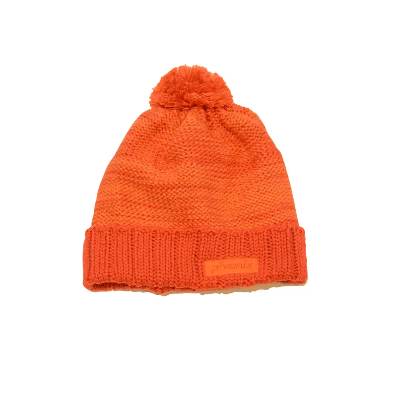 Horká Nabídka Juniorská pletená čepice Phenix Groovy (Oranžová) - Zimní čepice Endorphin Republic