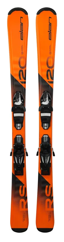 Sleva JUNIORSKÉ LYŽE ELAN RS RIPSTICK QS + VÁZÁNÍ EL 7.5 (Oranžová) Endorphin Republic