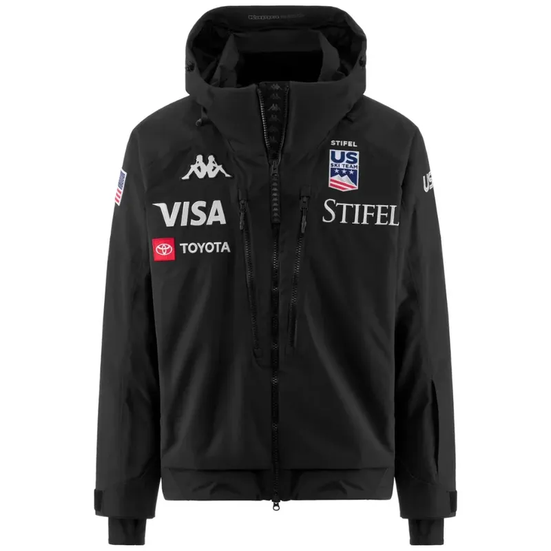 Kappa 6CENTO 602C US jacket (Černá) - Pánská lyžařská bunda Endorphin Republic Must-Have