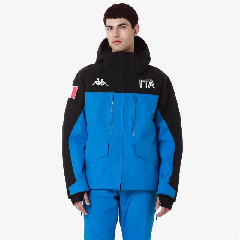 Kappa 6CENTO 602FA ITA jacket (Modrá) - Pánská lyžařská bunda Endorphin Republic Nová Kolekce