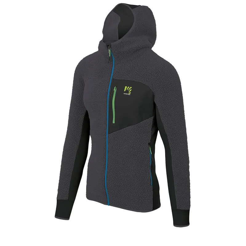 Karpos 80‘S Hoodie Fleece (Šedá) - Pánská mikina Endorphin Republic Nejlepší Volba