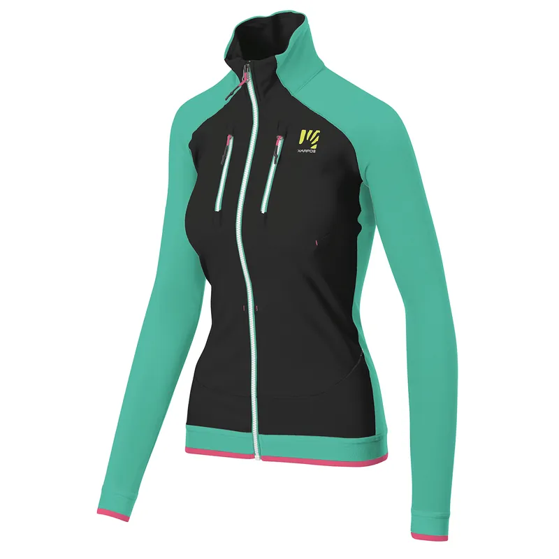 Přímo Od Výrobce Karpos ALAGNA EVO W JACKET (Modrá) - Dámská mikina Endorphin Republic