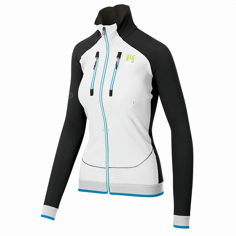 Levný Karpos ALAGNA EVO W JACKET (Bílá) - Dámská mikina Endorphin Republic