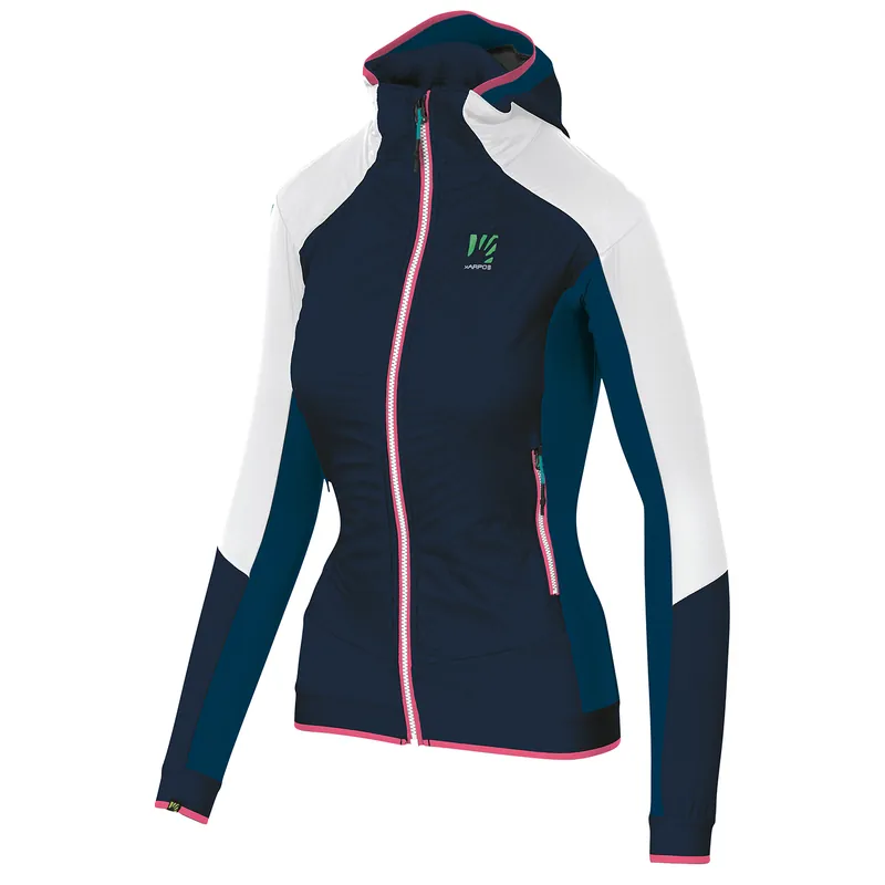 Must-Have Karpos ALAGNA PLUS EVO W JACKET (Modrá) - Dámská skialpová bunda Endorphin Republic