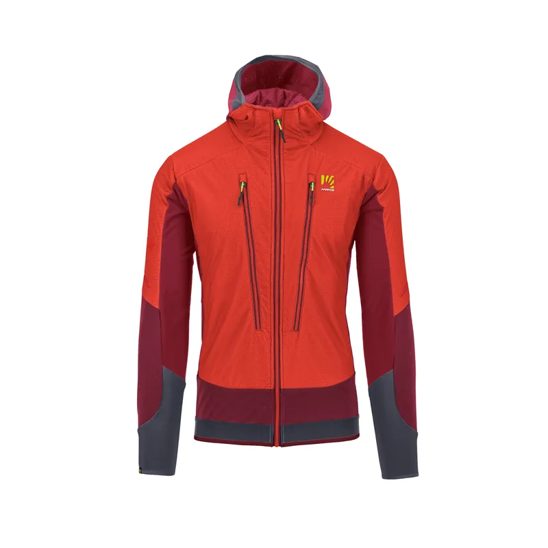 Must-Have Karpos ALAGNA PLUS EVO JACKET (Tmavě červená) - Pánská skialpová bunda Endorphin Republic