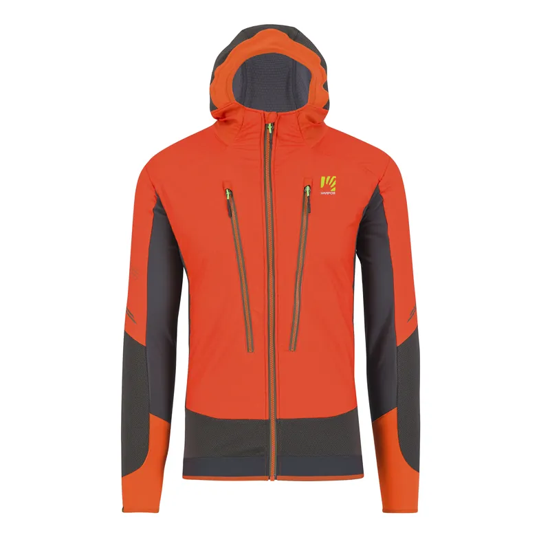 Ověřený Karpos ALAGNA PLUS EVO JACKET (Oranžová) - Pánská skialpová bunda Endorphin Republic
