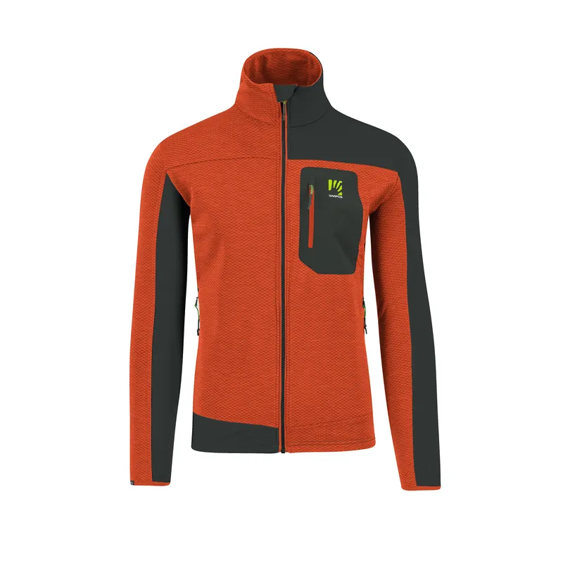 Karpos CHERZ FLEECE (Oranžová) - Pánská mikina Endorphin Republic Originální