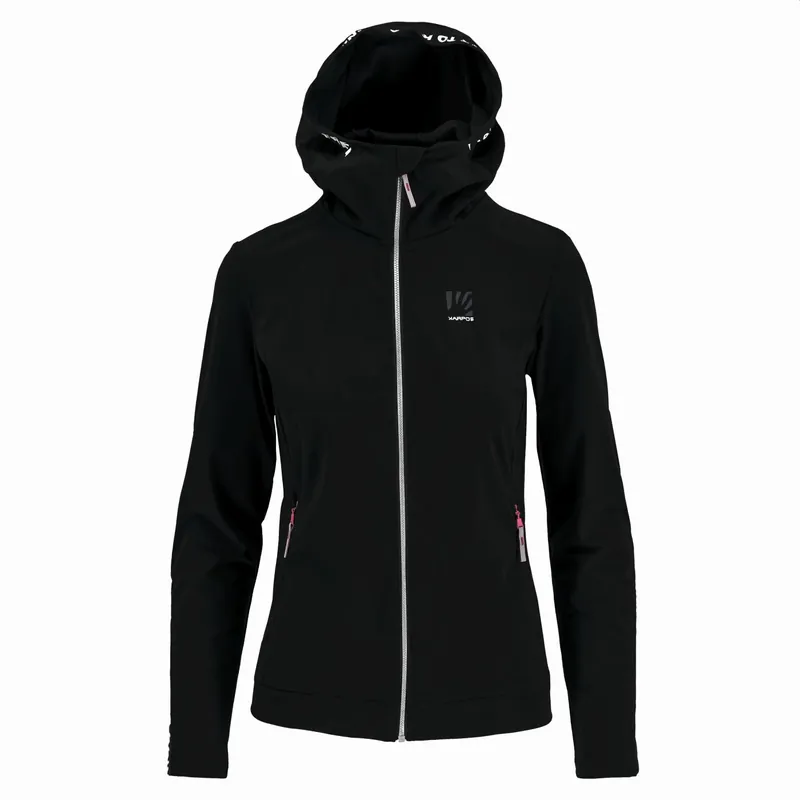 Karpos EASYFRIZZ W FULL-ZIP HOODIE (Černá) - Dámská mikina Endorphin Republic Koupit Online