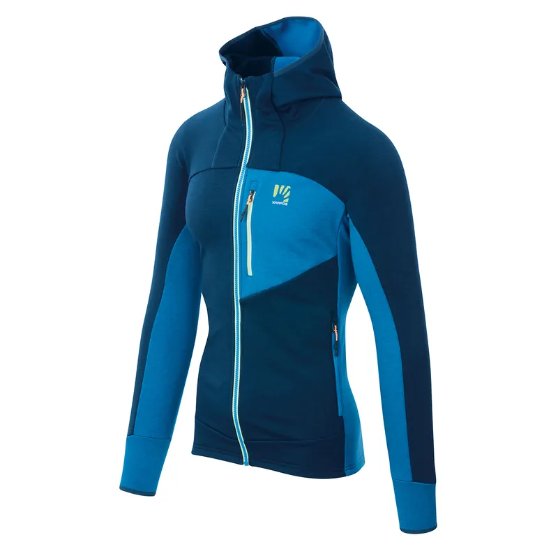 Novinka Karpos Mezzodi Hoodie Fleece (Modrá) - Pánská mikina Endorphin Republic