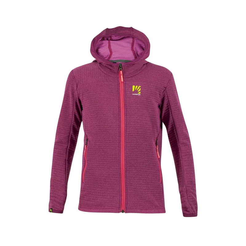 Karpos NUVOLAU KID FULL-ZIP (Fialová) - Dětská mikina Endorphin Republic Poslední Šance