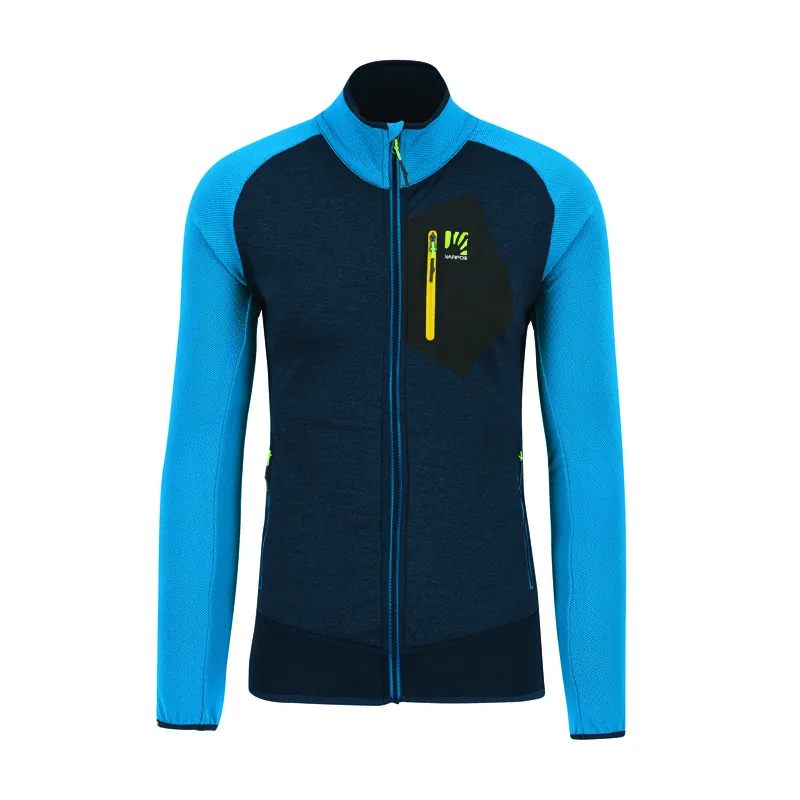 Super Cena Karpos ODLE FLEECE (Modrá) - Pánská fleecová mikina Endorphin Republic