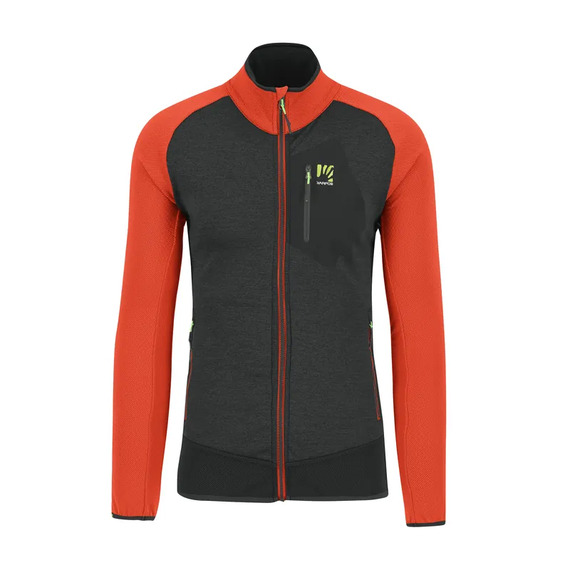 Karpos ODLE FLEECE (Černá) - Pánská fleecová mikina Endorphin Republic Levný