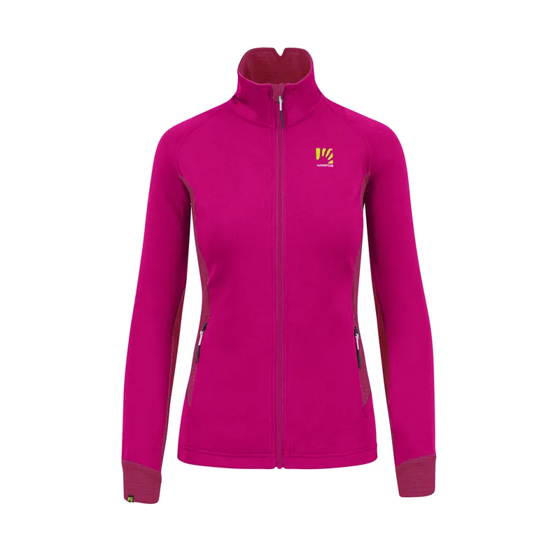 Přímo Od Výrobce Karpos Pizzocco Evo Full-Zip Fleece (Fialová) - Dámská mikina Endorphin Republic