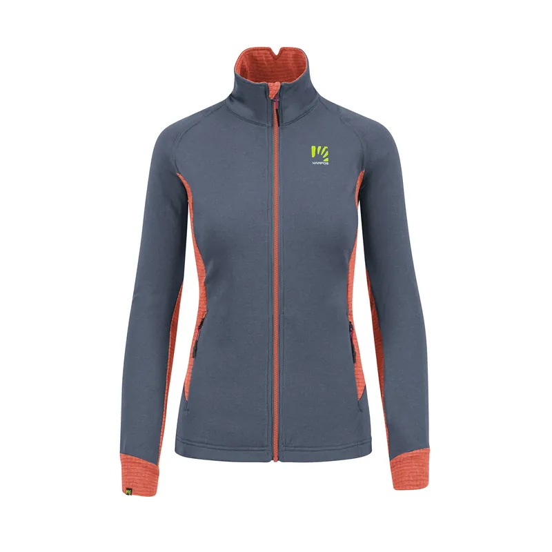 Karpos Pizzocco Evo Full-Zip Fleece (Šedá) - Dámská mikina Endorphin Republic Bezpečná Platba
