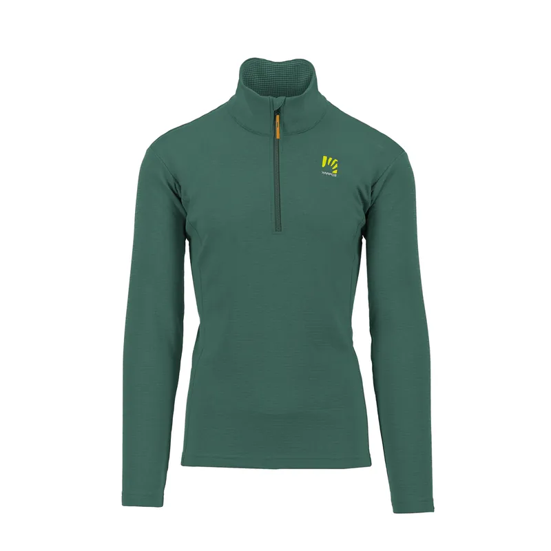 Karpos PIZZORCCO HALF ZIP (Černá) - Pánská fleecová mikina Endorphin Republic Akční Nabídka
