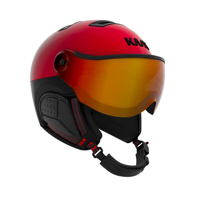 Kask Montecarlo Visor (Červená) - Lyžařská helma Endorphin Republic Jen Po Omezenou Doba