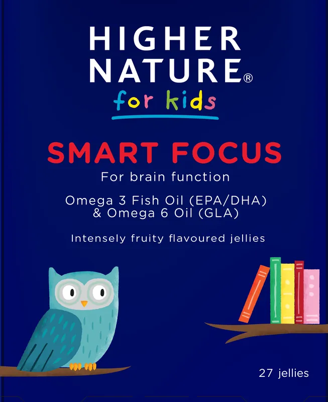 Kup Teď HIGHER NATURE Kids Smart Focus (kids omega 3) - Vitamínové žvýkací bonbony Endorphin Republic