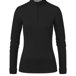 Kjus Feel Half-Zip (Černá) - Dámský funkční rolák Endorphin Republic Levný
