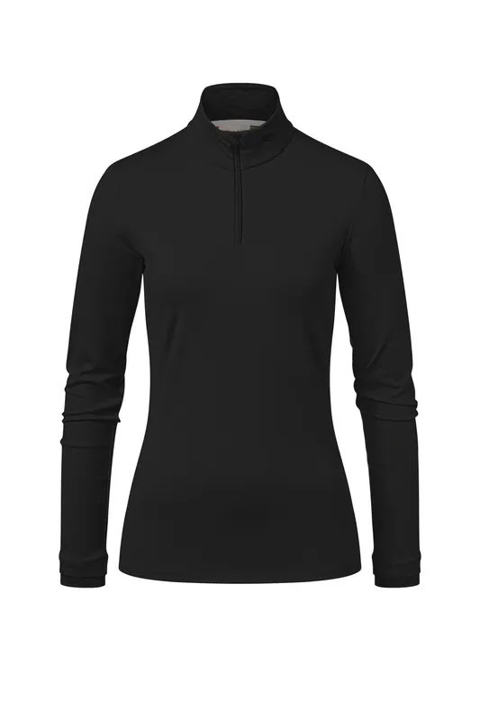 Kjus Feel Half-Zip (Černá) - Dámský funkční rolák Endorphin Republic Levný