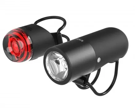 Výprodej Knog Plugger Twinpack black - přední světlo Endorphin Republic