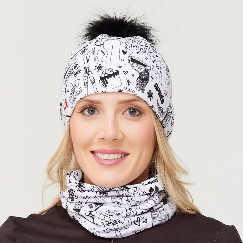 Časově Omezené Krimson Klover Beanie (Bílá) - Dámská čepice Endorphin Republic