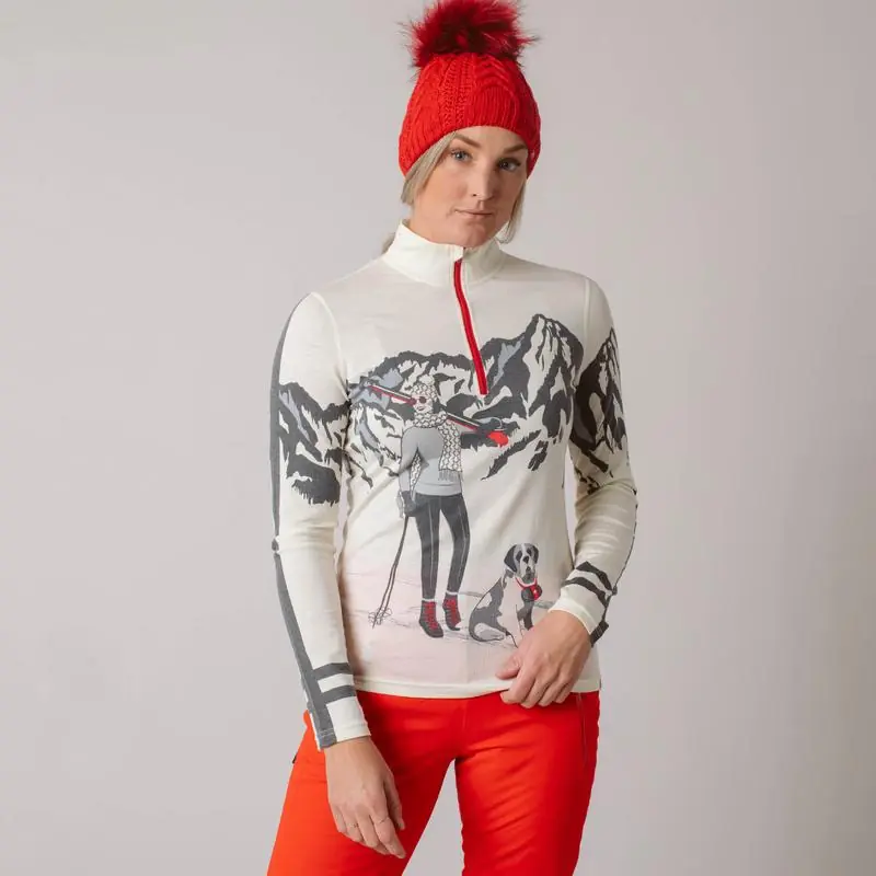 Objednat Nyní Krimson Klover Bernie Merino Snow (Bílá) - Dámské spodní triko Endorphin Republic