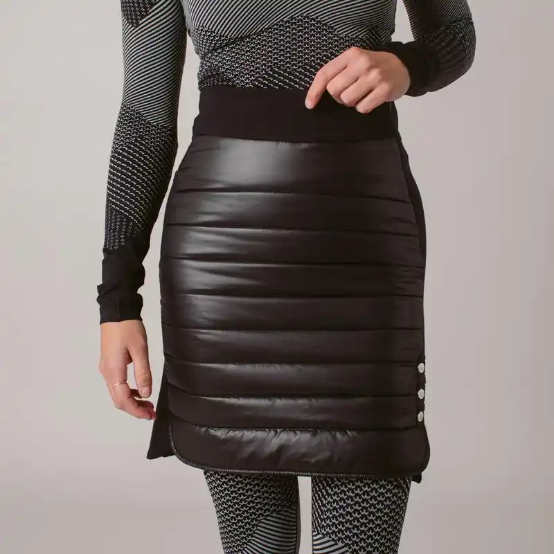 Krimson Klover Edge Skirt (Černá) - Dámská zimní sukně Endorphin Republic Pouze Dnes