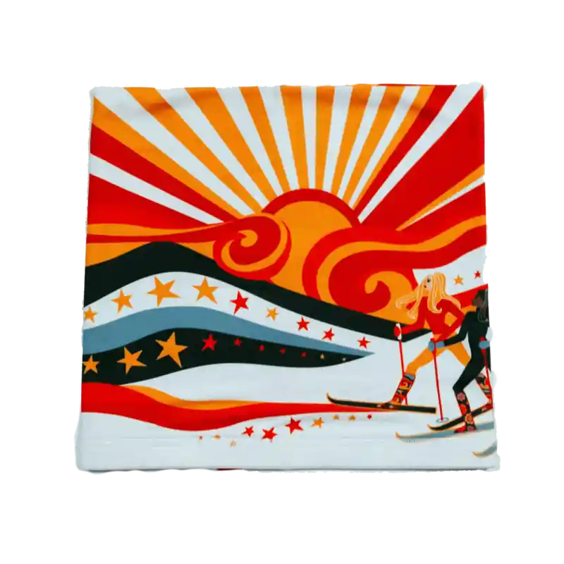 Krimson Klover Illustrated Neck Gaiter (Šedá) - Dámský nákrčník Endorphin Republic Originální