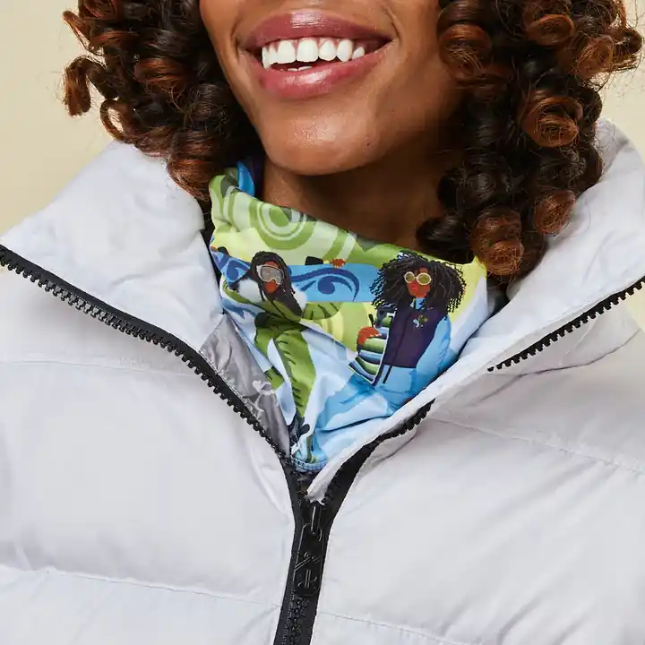 Krimson Klover Illustrated Neck Gaiter (Modrá) - Dámský nákrčník Endorphin Republic Ihned K Objednání