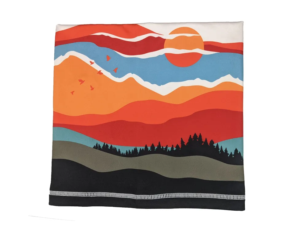 Krimson Klover Illustrated Neck Gaiter (Šedá) - Dámský nákrčník Endorphin Republic Aktuální