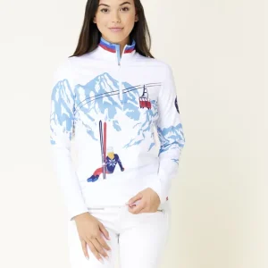 Vysoce Kvalitní Krimson Klover Gondola Top (Modrá) - Dámská základní vrstva s 1/4 zipem Endorphin Republic