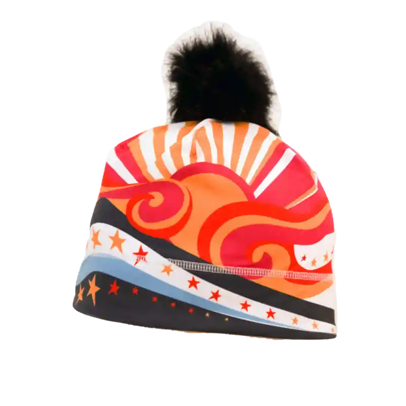 Vysoce Kvalitní Krimson Klover Illustrated Beanie (Šedá) - Dámská čepice Endorphin Republic
