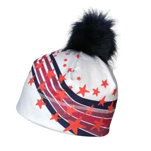 Tovární Cena Krimson Klover Illustrated Beanie (Bílá) - Dámská čepice Endorphin Republic